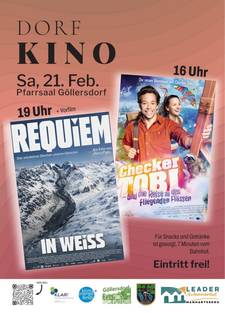 KLAR! Kino in Göllersdorf, 21. Februar